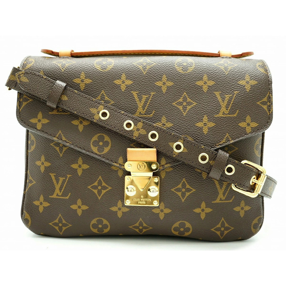 Louis Vuitton Monogram Pochette Metis Bag Clutch Shoulder Handbag Shoulder